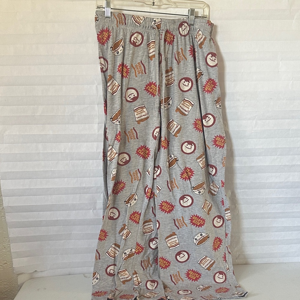 Maruchan Noodles Men's Cozy Gray Lounge Bottoms – XL